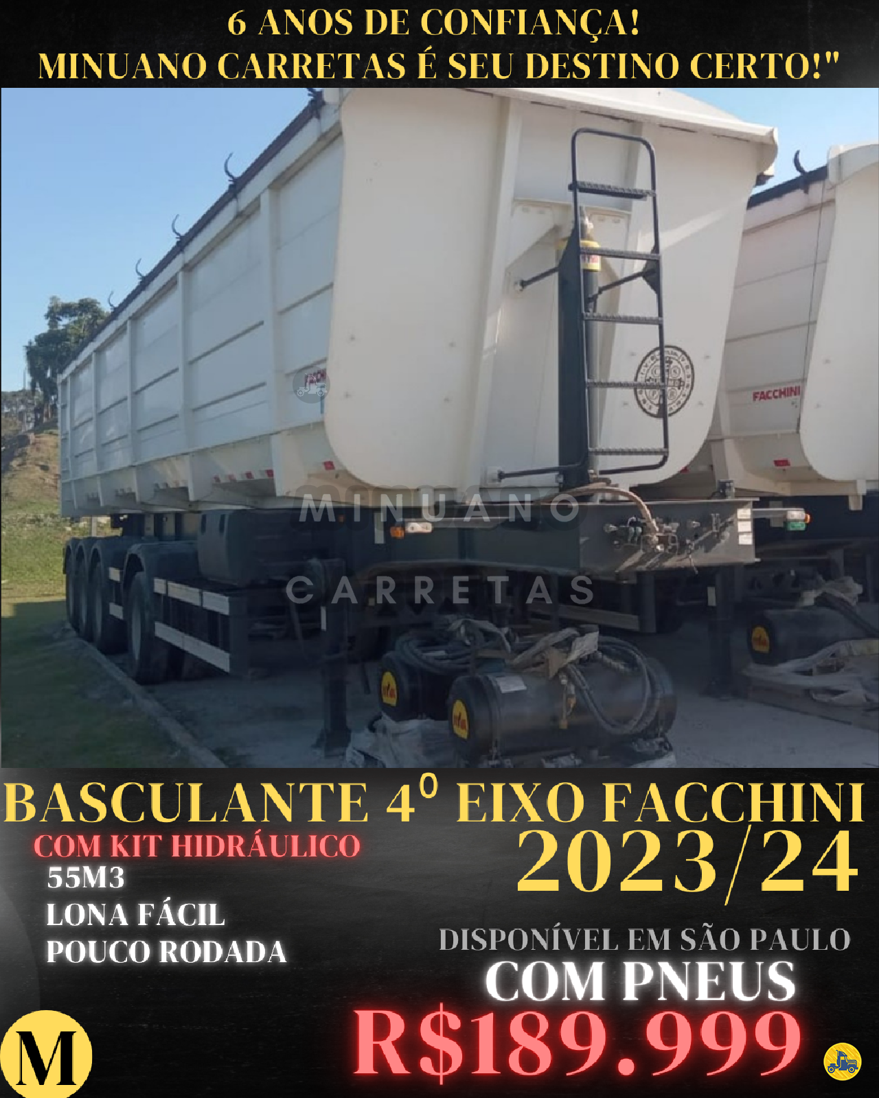 BASCULANTE de Minuano Carretas